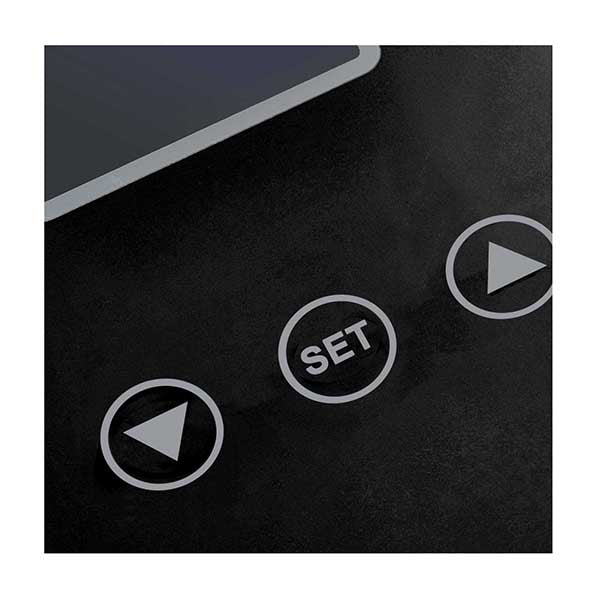 Wireless Digital Body Fat Lcd Bathroom Weighing Scale Black
