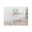 Wood And Steel Solid Computer Desk Home Office Furniture