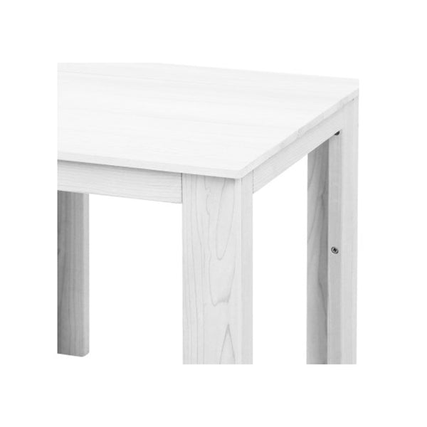 Wooden Adirondack Patio Chair White