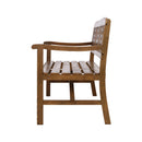 Wooden Garden Bench 3 Seat Patio Furniture Timber Outdoor Lounge Chair