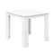 White Outdoor Side Beach Table