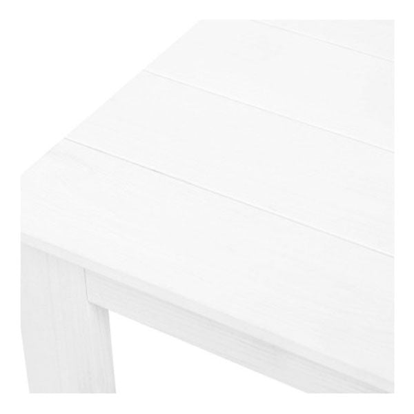 White Outdoor Side Beach Table