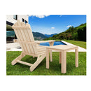 Outdoor Side Beach Wooden Table