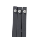 Wooden Pet Gate Dog Fence Retractable Barrier Portable Door 3 Panel