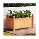 Wooden Planter Box Vegetables Garden Bed Raised 60 X 30 X 33Cm