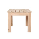 Wooden Side Table Outdoor Furniture Coffee Patio