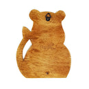 Wooden Wall Hooks Zebra