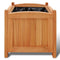 Wooden Planter 30 x 30 x 30 Cm (Set Of 2)