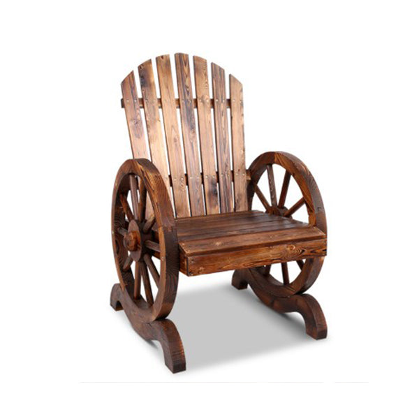 Gardeon Wooden Wagon Chair Outdoor