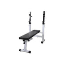 Workout Bench With Weight Dumbbell Set And Rack Barbell