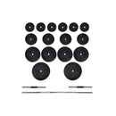 Workout Bench With Weight Dumbbell Set And Rack Barbell
