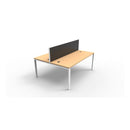 Line Prime 2 Person Double Sided Workstation Beech 1200Mm W X 700Mm D