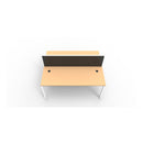 Line Prime 2 Person Double Sided Workstation Beech 1500Mm W X 700Mm D