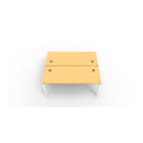 Premier 2 Person Double Sided Workstation Beech 1500Mm W X 700Mm D