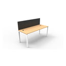 Line Prima 1 Person Single Sided Workstation Beech 1200Mm W X 700Mm D