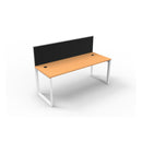 Prime 1 Person Single Sided Workstation 1800Mm W X 700Mm D Beech