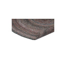 Wrap Gunmetal Wool Rug