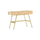 Writing Desk With Drawers 100 X 55 X 75 Cm Solid Mango Wood