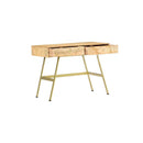 Writing Desk With Drawers 100 X 55 X 75 Cm Solid Mango Wood