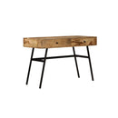 Writing Desk With Drawers Solid Mango Wood 110 X 50 X 76 Cm