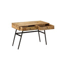 Writing Desk With Drawers Solid Mango Wood 110 X 50 X 76 Cm