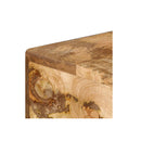 Writing Desk With Drawers Solid Mango Wood 110 X 50 X 76 Cm