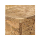 Writing Desk With Drawers Solid Mango Wood 110 X 50 X 76 Cm