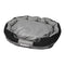 Xl Waterproof Pet Calming Bed Memory Removable Foam Black Grey