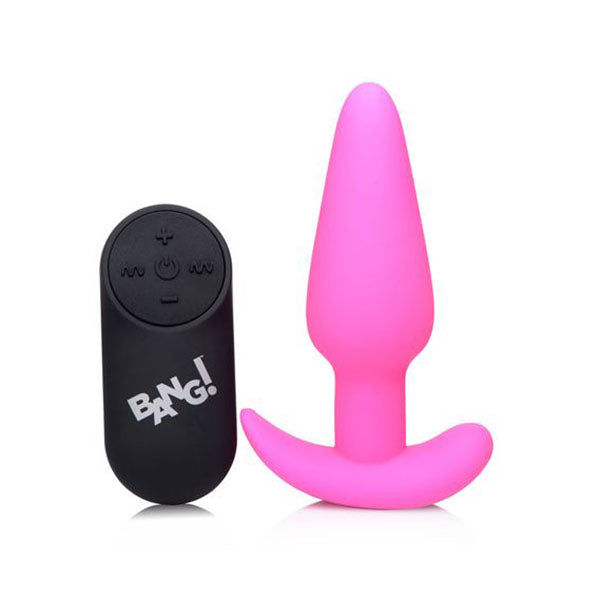 Xr Brands Silicone Butt Plug With Remote