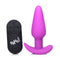 Xr Brands Silicone Butt Plug With Remote