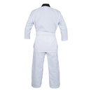 Yamasaki V2 Ribbed Taekwondo Uniform Black V Neck 8Oz