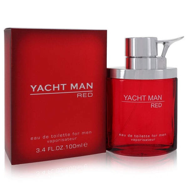 100Ml Yacht Man Red Eau De Toilette Spray By Myrurgia