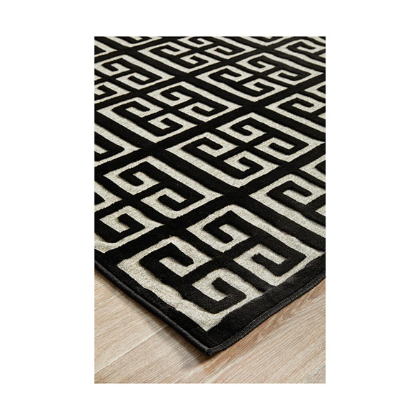 Cheshire Brenda Black And Gold Rug