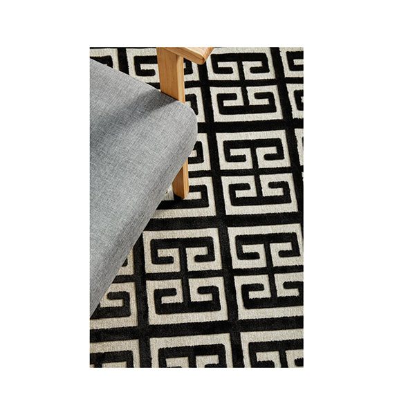 Cheshire Brenda Black And Gold Rug