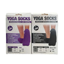 1X Pair Yoga Grip Socks L Xl Anti Slip Pilates
