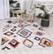 Bohemian Moroccan Agadir White Rug