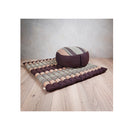 Zafu And Zabuton Brown Meditation Set