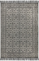 Zulu Totemic Clan Black Rug