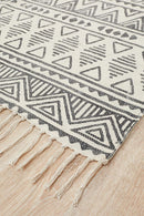 Zulu Totemic Unite Ivory Rug