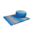 Zafu And Zabuton Blue Meditation Set