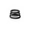 Xact Fit Silicone Rings Large 17 18 19 3 Ring Kit Black