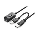 UGREEN USB 2.0 Active Extension Cable with USB for Power 5M