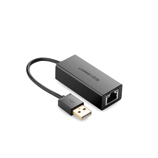 Ugreen 20254 USB2.0 10/100 Mbps Newwork Adapter - ABS Case