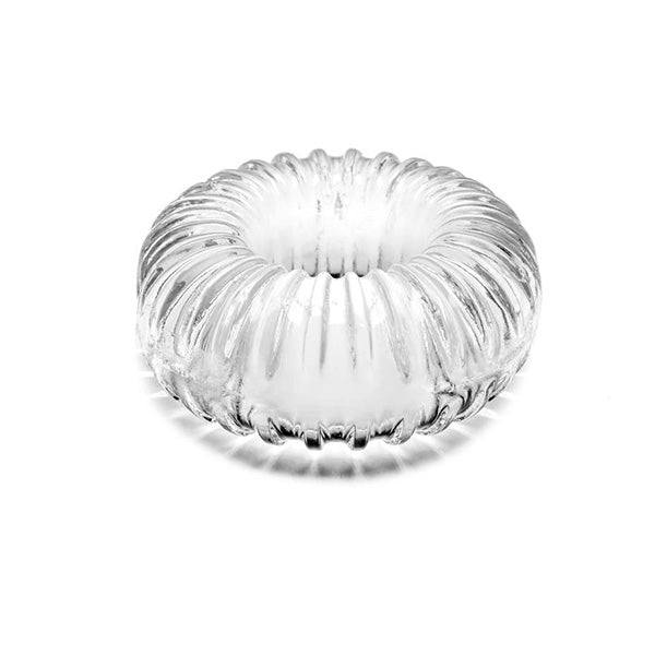 Ribbed Ring Clear