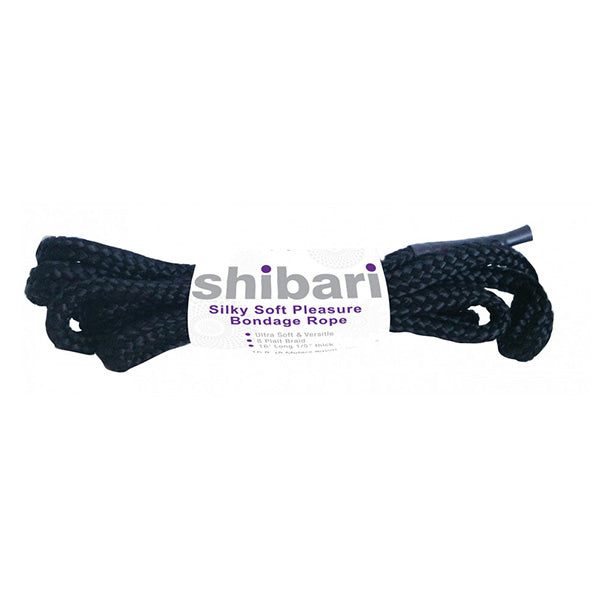 Shibari Rope Silky Soft Bondage 5M Black