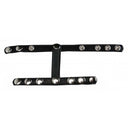 Snap On Cock And Ball Harness Black