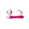 Dreamer Rechargeable Vibrator Pink 205Mm