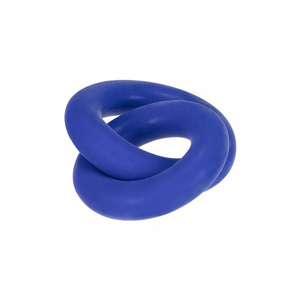 Duo Linked Cock Ball Rings By Hunkyjunk Cobalt Blue