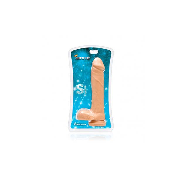 Cock With Balls And Suction 8In