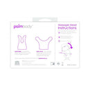 Palmbody Massager Heads Pink For Use With Palm Power